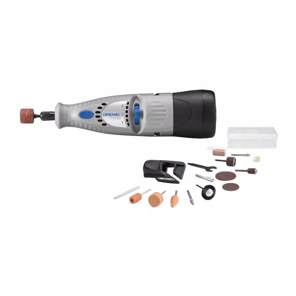 200 Series 1.15 Amp Dual Speed Corded Rotary Tool Kit with 15 Accessories  and 1 Attachment