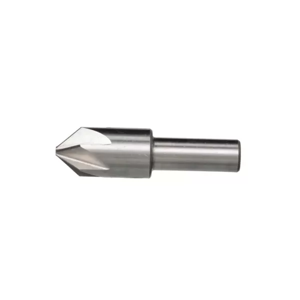 Drill America 5/8 in. 100-Degree High Speed Steel Countersink Bit with 6 Flutes