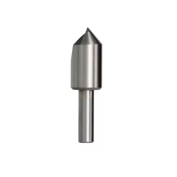 Drill America 1-1/4 in. 100-Degree High Speed Steel Countersink Bit with Single Flute