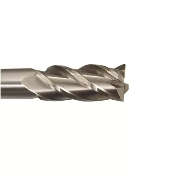 Drill America 1/2 in. x 1/2 in. Shank High Speed Steel Extra Long End Mill Specialty Bit with 4-Flute