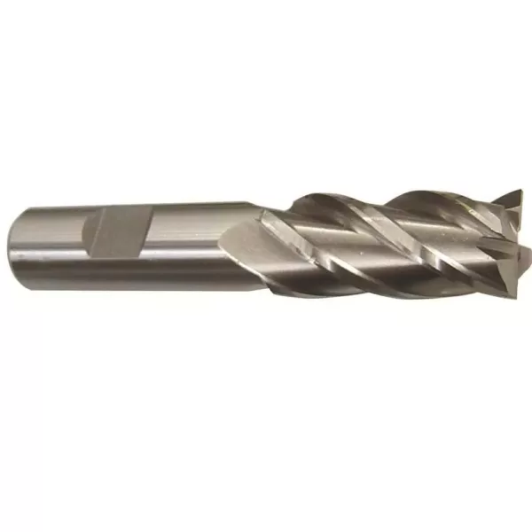 Drill America 1/2 in. x 1/2 in. Shank High Speed Steel Extra Long End Mill Specialty Bit with 4-Flute
