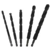 Drill America Quick Change High Speed Steel Drill Bit Set with Hex Shank (5-Pieces)