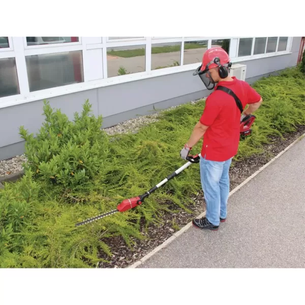 Einhell PXC 18-Volt Cordless 18 in. Telescoping Pole Hedge Trimmer, w/ 0.5 in. Cutting Diameter (Tool Only)