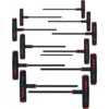 Eklind 9 in. Series Power-T T-Handle Hex Key Set with Pouch Sizes 5/64 in. to  3/8 in. (11-Piece)