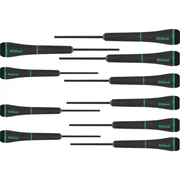 Eklind Torx Series PSD Precision Screwdriver Set with Pouch Torx Sizes T3 to T20 (10-Piece)