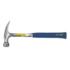 Estwing 20 oz. Solid Steel Rip Hammer with Milled Face and Blue Vinyl Shock Reduction Grip