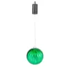 Evergreen 6 in. Shatterproof Outdoor Safe Battery Operated LED Ball Christmas Ornament, Green