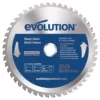 Evolution Power Tools 8-1/4 in. 50-Teeth Mild Steel Cutting Saw Blade