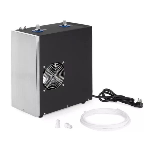 Express Water Adjustable Power Water Chiller Cooling Cold Water Dispenser Stainless Steel with Cooling Fan, Tubing, Fittings