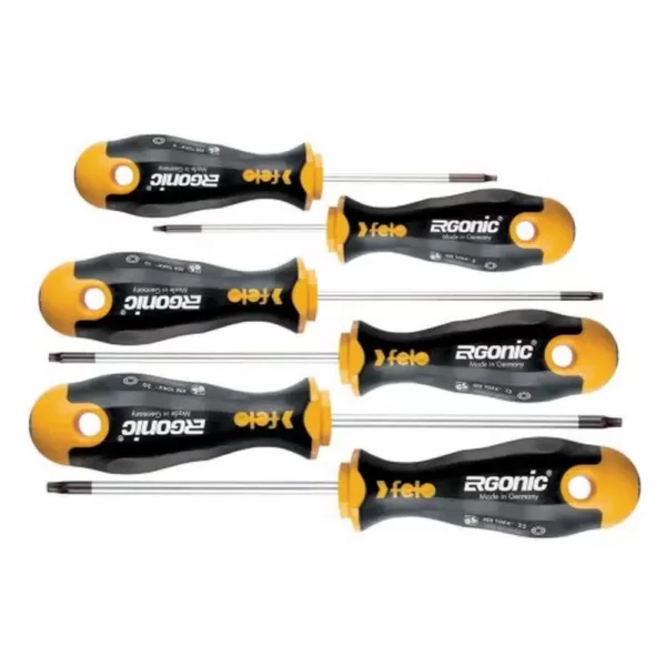 Felo Torx Ergonic Screwdriver Set (6-Piece)