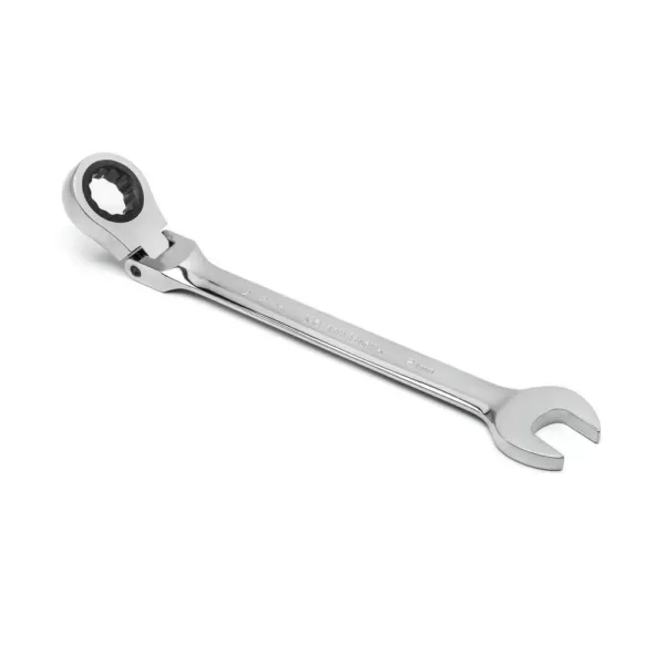 GEARWRENCH 15 mm Stubby Combination Ratcheting Wrench