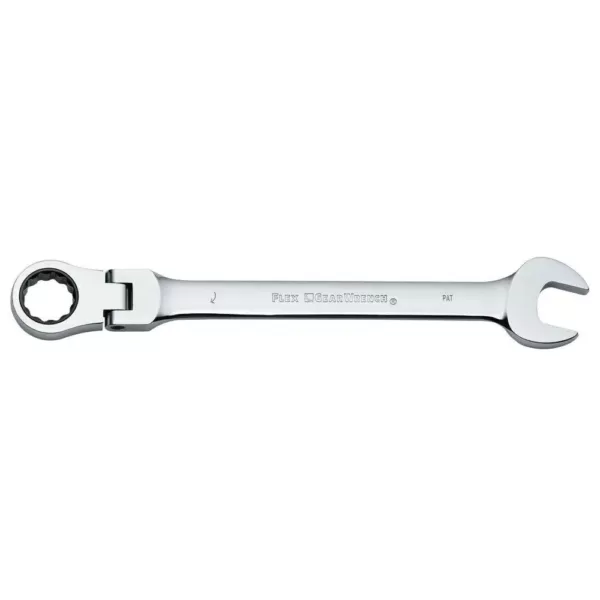 GEARWRENCH 17 mm Flex Head Combination Ratcheting Wrench