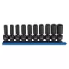 GEARWRENCH 10-Piece 3/8 in. Drive 6-Point Deep Universal Impact Metric Socket Set
