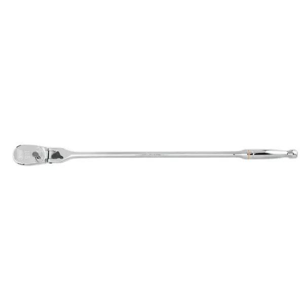 GEARWRENCH 1/2 in. Drive 90-Tooth 24 in. Locking Flex Head Teardrop Ratchet