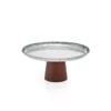 Godinger Cake Plate Wood Base