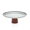 Godinger Cake Plate Wood Base