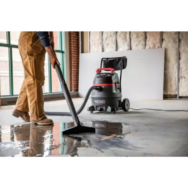 RIDGID 14 Gal. 2-Stage Commercial Wet/Dry Shop Vacuum with Fine Dust Filter, Professional Hose and Accessories