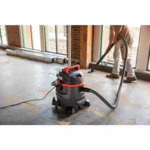RIDGID 14 Gal. 2-Stage HEPA Commercial Wet/Dry Shop Vacuum with Filter, Dust Bag, Professional Hose and Accessories