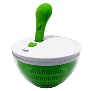 Ozeri Swiss Designed FRESHSPIN Salad Spinner and Serving Bowl, BPA-Free