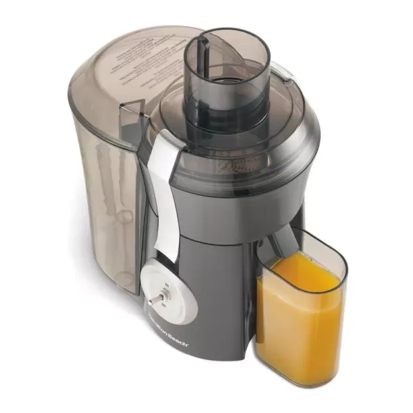 Hamilton Beach Big Mouth 825 W 20 oz. Grey Juice Extractor