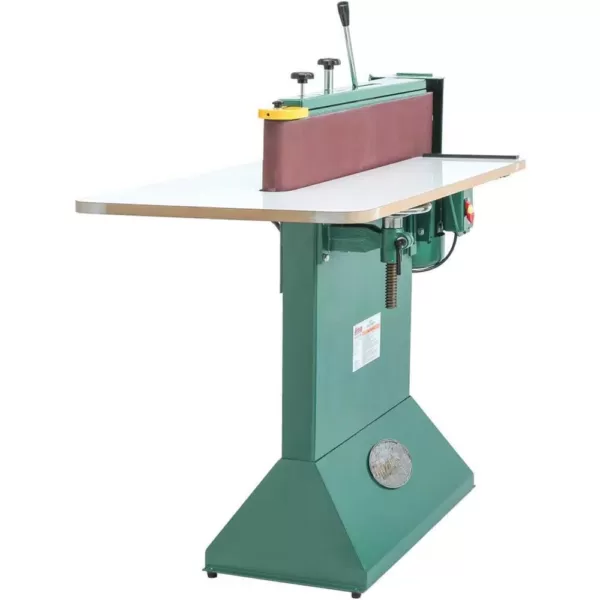 Grizzly Industrial 6 in. x 80 in. Edge Sander with Wrap-Around Table