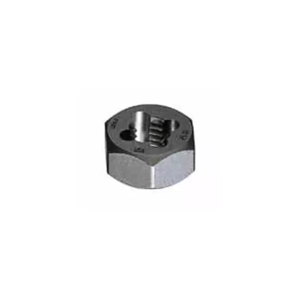 Gyros 1-1/8-8 Threading Carbon Steel Hex Rethreading Dies