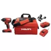 Hilti 22-Volt Lithium-Ion 1/4 in. Hex Cordless Brushless SID 4 Compact Impact Driver with 3 gear speed