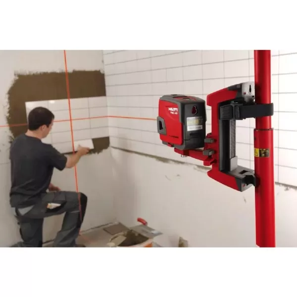 Hilti PMC 46 Combination Line and Point Laser Kit 98 ft. (Points), 33 ft. (Lines)