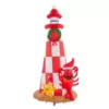 Home Accents Holiday 7.5 ft. Inflatable Lighthouse Scene