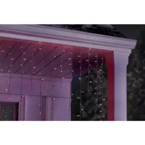 Home Accents Holiday 300-Light Heavy Duty Incadescent Mini Multi-Color Icicle Lights (Set of 6)