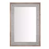 Home Decorators Collection Medium Rectangle Galvanized Antiqued Farmhouse Accent Mirror (39 in. H x 27 in. W)