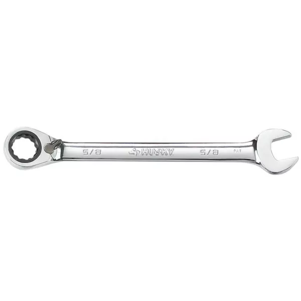 Husky 5/8 in. Reversible Ratcheting Combination Wrench