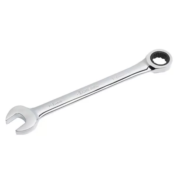 Husky 19 mm 12-Point Metric Ratcheting Combination Wrench