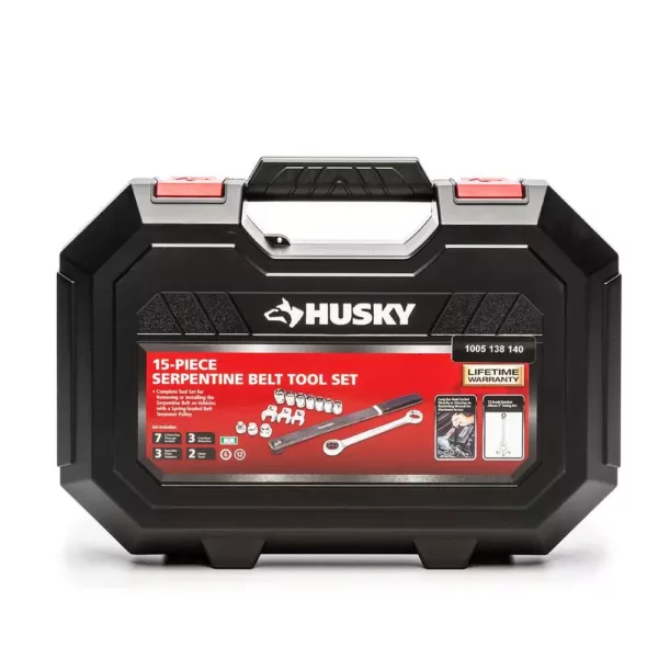 Husky Serpentine Belt Tool Set (15-Piece)