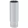 Husky 1/2 in. Drive 17 mm 12-Point Metric Deep Socket