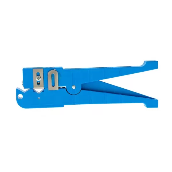 Ideal 1/4 in. to 9/16 in. Coax Ringer Stripper, Blue