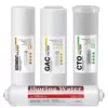 ISPRING 6-Stage Reverse Osmosis RO System 6-Month Replacement Water Filter Cartridge Pack, Sediment, CTO, GAC, Alkaline