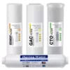 ISPRING RO System 6-Month Supply Replacement Water Filter Cartridges Pack of 4 Filters, Sediment, CTO, GAC and Post-Carbon