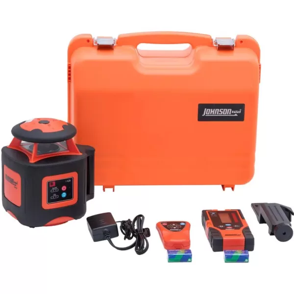 Johnson Electronic Self-Leveling Horizontal Rotary Laser Level