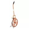 Keson 15-1/2 in. Metal Professional Measuring Wheel, ABS Molded Spoked Wheel - Measures in Feet (5 Digit Counter)