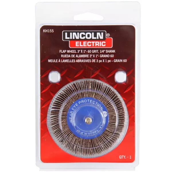 Lincoln Electric 3 in. x 1 in. 80-Grit MTD Flap Wheel