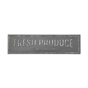 LITTON LANE FRESH PRODUCE FROM LOCAL FARM Iron Decorative Sign