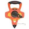 Lufkin 1/2 in. x 100 ft. Hi-Viz Orange Fiberglass Tape Measure