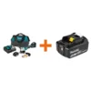 Makita 18V 5.0Ah LXT Brushless 4-1/2 in./5 in. Paddle Switch Cut-Off/Angle Grinder Kit with bonus 18V LXT Battery Pack 5.0Ah