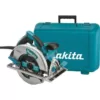 Makita 15 Amp 7-1/4 in. Corded Lightweight Magnesium Circular Saw with LED Light, Dust Blower, 24T Carbide blade, Hard Case