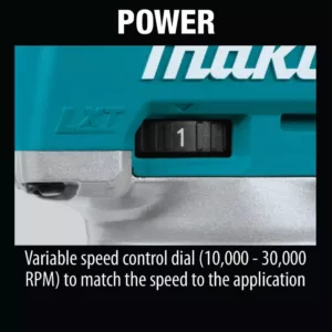 Makita 18-Volt LXT Brushless Cordless Compact Router Kit/Bonus 18-Volt LXT Cordless 3-1/4 in. Cordless Planer (Tool-Only)