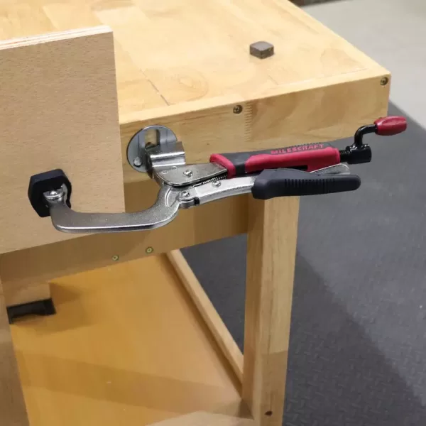 Milescraft 6 in. Bench Clamp and Attachment Set - Mount Clamp to any Surface