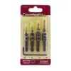 Milescraft Adjustable Titanium Coated Countersink Drill Bit Set (4-Piece)