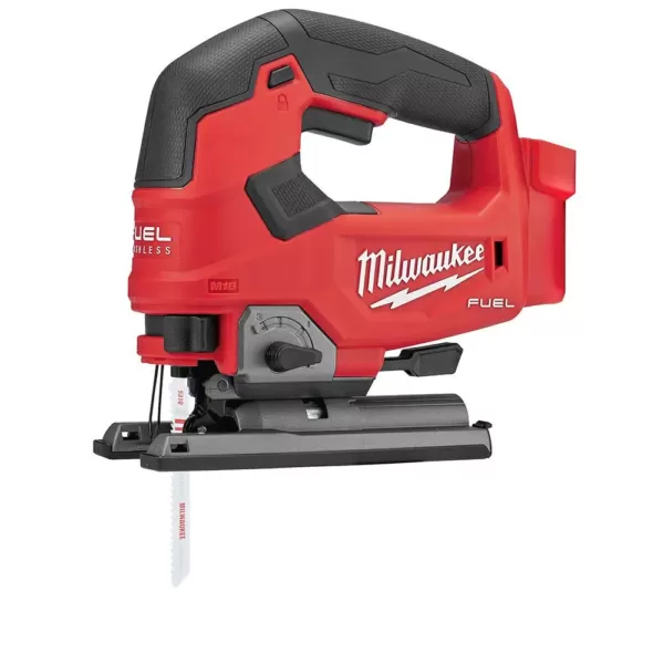 Milwaukee M18 FUEL 18-Volt Lithium-Ion Brushless Gen II 18-Gauge Cordless Brad Nailer/Jig SawithRouter Combo Kit (3-Tool)