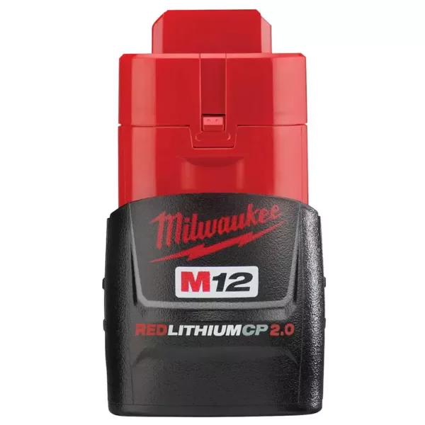 Milwaukee M12 FUEL 12-Volt Lithium-Ion Brushless Cordless 1/2 in. Ratchet & Multi-Tool Combo Kit with (1) 2.0Ah Battery & Charger